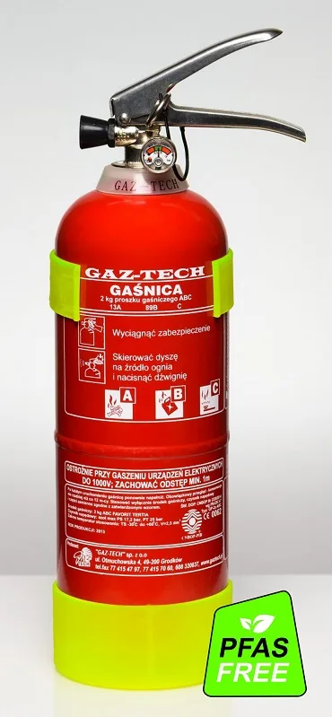 Hasící přístroj práškový 2 kg