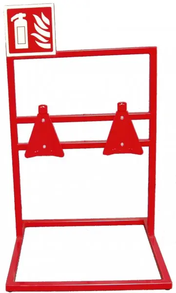 Stojan pro dva hasicí přístroje
