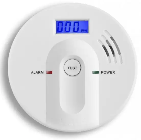 Detektor CO - hlásič oxidu uhelnatého - LCD