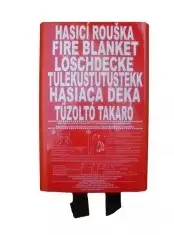 Hasící deka textilní 120x120 cm v PVC